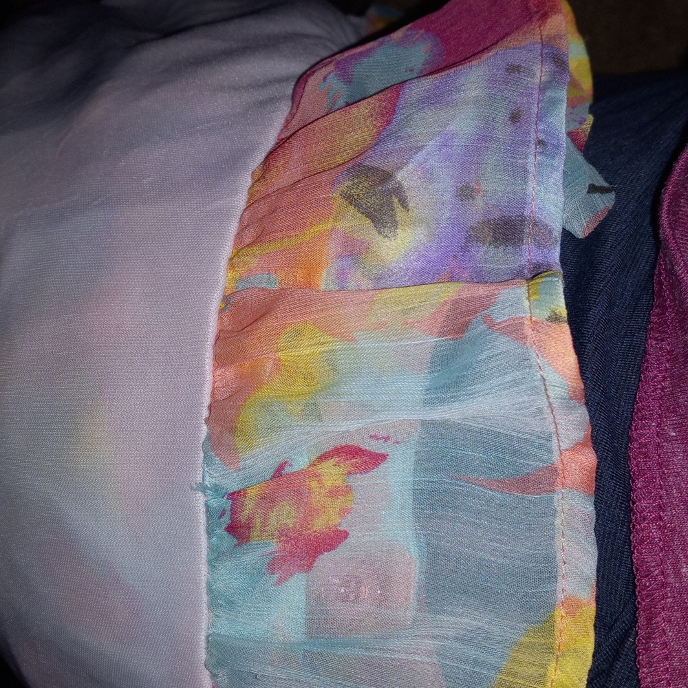 BLUEBERi BLVD. Chiffon Dress, 6, CAN BE $13. w/$4.99 shipping! - Picture 7 of 10